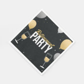 The Sparkling Send‑Off Napkins スタンダードランチョンナプキン (角)