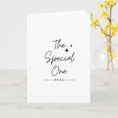 The Special One カード (黄色い花)