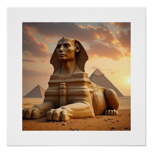 The Sphinx of Giza – Guardian of the Pyramids ポスター (正面)