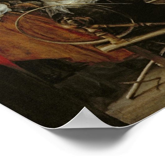 The Spinners, or The Fable of Arachne, 1657 ポスター (角)