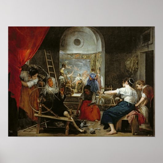 The Spinners, or The Fable of Arachne, 1657 ポスター (正面)