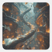 The Spiral of Stories スクエアシール (正面)