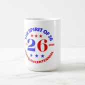 THE SPIRIT OF 26 - 建国250周年記念 コーヒーマグカップ (中央)