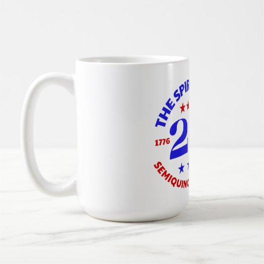 THE SPIRIT OF 26 - 建国250周年記念 コーヒーマグカップ (左)