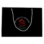 THE SPIRIT OF CHRISTMAS ラージペーパーバッグ (裏面)