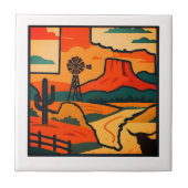 The Spirit of Texas Ceramic Tile タイル (正面)