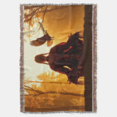 The spirit of the Eagle スローブランケット (正面縦)