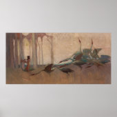 The Spirit of the Plains by Sydney Long (1914) ポスター (正面)