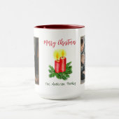 The Spirt of Christmas Merry Christmas 2 Photo マグカップ (中央)