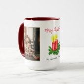 The Spirt of Christmas Merry Christmas 2 Photo マグカップ (正面左)