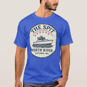 The Spit North River Scituate, MA Tシャツ (正面)