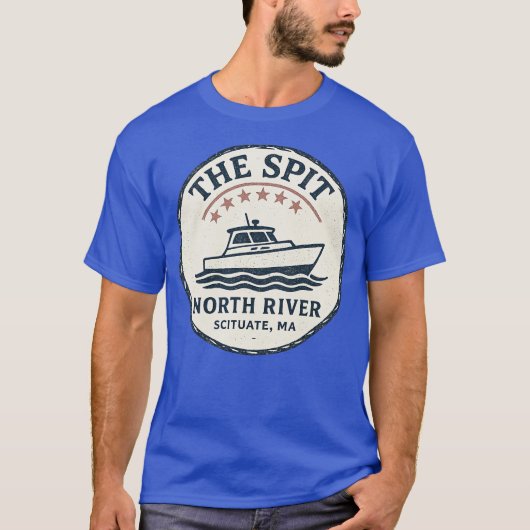 The Spit North River Scituate, MA Tシャツ (正面)