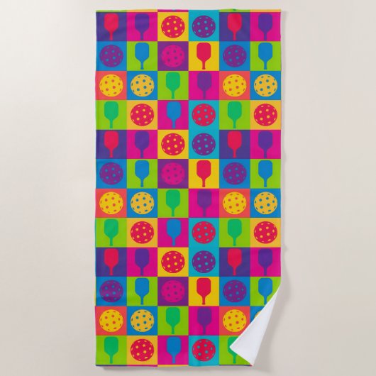 The Splash‑N‑Smash Beach Towel ビーチタオル (正面)