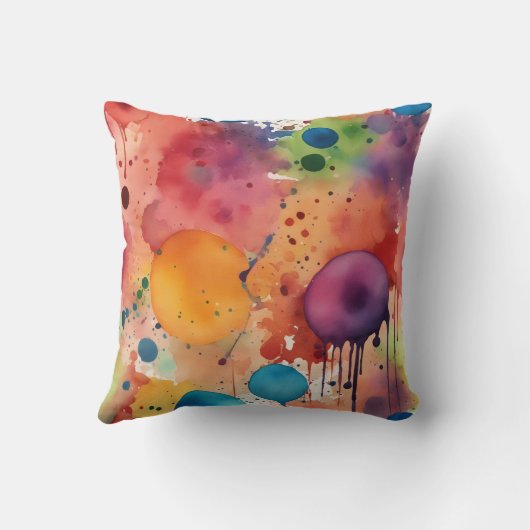 The Splatter クッション (裏面)