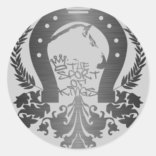 The_Sport_Of_Kings ラウンドシール (正面)