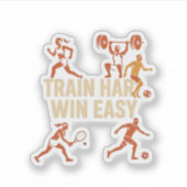 THE Sportive 最高の Laptopのステッカー シール (正面)