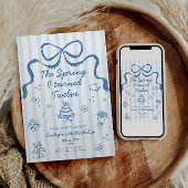 The Spring I turned 12 Birthday Invitation 招待状