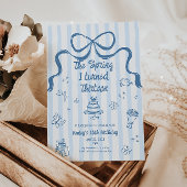 The Spring I turned 13 Birthday Invitation 招待状