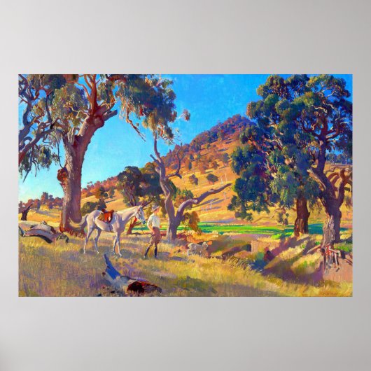 The Squatter's Daughter George W Lambert 1923 ポスター (正面)