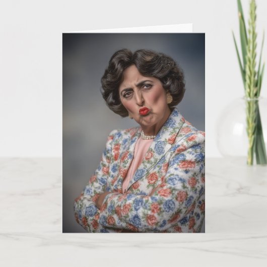 「The Squeaker」誕生日 カード (正面)