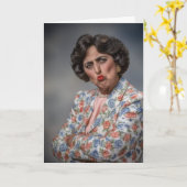 「The Squeaker」誕生日 カード (黄色い花)