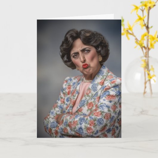 「The Squeaker」誕生日 カード (黄色い花)