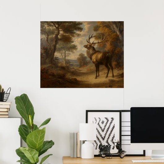 The Stag ポスター (ホームオフィス)