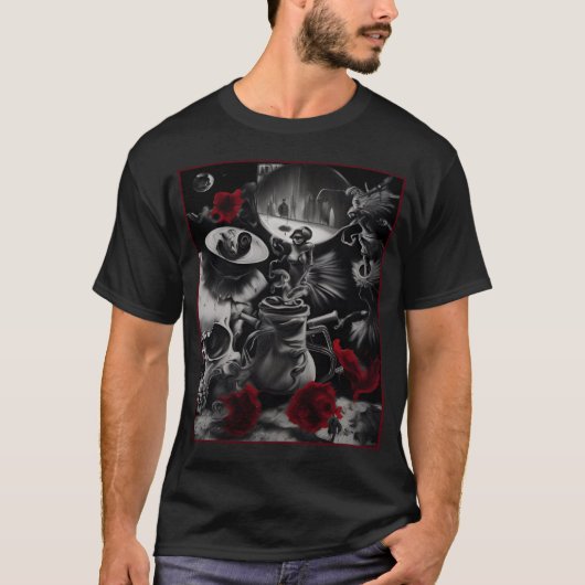 "The Stage of Shadows" Tシャツ (正面)