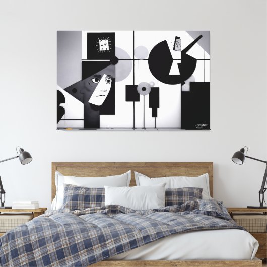 The Stalker キャンバスプリント (インサイチュ (寝室))