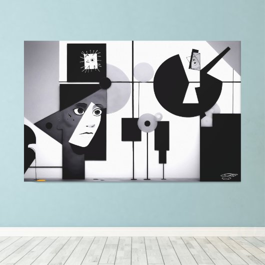 The Stalker キャンバスプリント (インサイチュ (ウッドフロア))