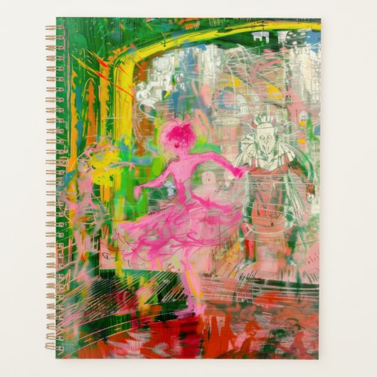 The Stalker - Neon Ballet Chaos プランナー手帳 (正面)