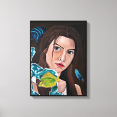 The Star-Crossed Lover Painting by Alfred Fox キャンバスプリント (正面)