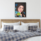 The Star-Crossed Lover Painting by Alfred Fox キャンバスプリント (インサイチュ (寝室))