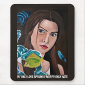 The Star-Crossed Lover Painting by Alfred Fox マウスパッド (正面)