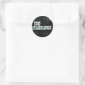 The Starrlings - Bass Drum Stickers ラウンドシール (バッグ)