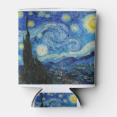 The Starry Night (1889) by Vincent Van Gogh 缶クーラー (正面)