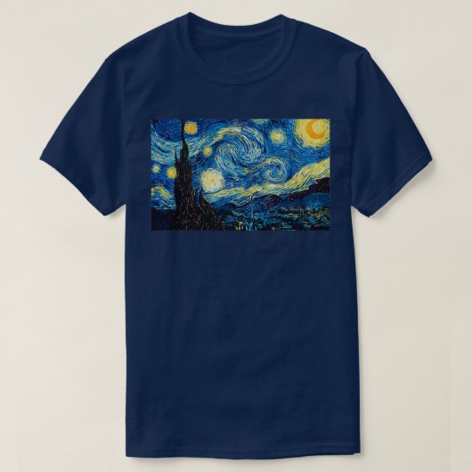 The Starry Night 2 Tシャツ (デザイン正面)