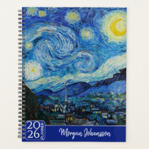 The Starry Night by Van Gogh | Custom Text
