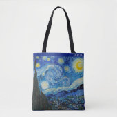 The Starry Night by Van Gogh – Customizable  トートバッグ (正面)
