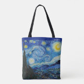 The Starry Night by Van Gogh – Customizable  トートバッグ (裏面)