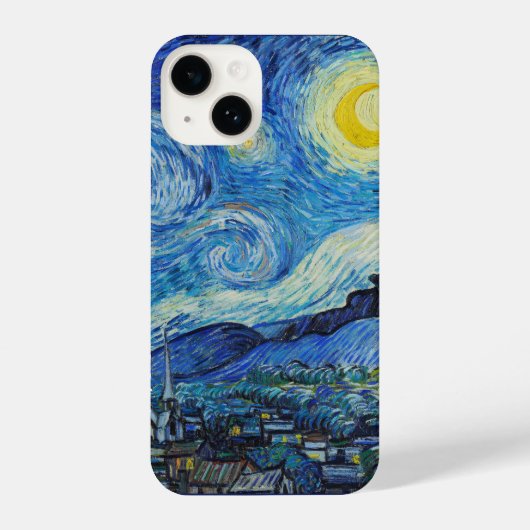The Starry Night by Van Gogh – Customizable iPhoneケース (裏面)