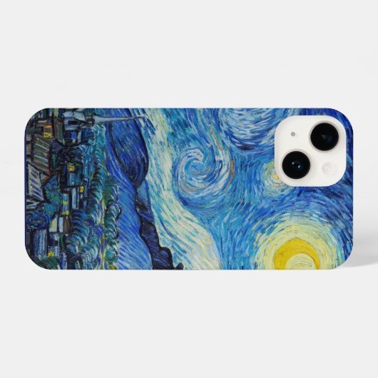 The Starry Night by Van Gogh – Customizable iPhoneケース (裏面横)