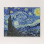 The Starry Night by Van Gogh Jigsaw Puzzle ジグソーパズル<br><div class="desc">Please visit my store for more interesting design and more color choice. => zazzle.com/iwheels*</div>