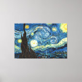 The Starry Night by Vincent Van Gogh キャンバスプリント (正面)