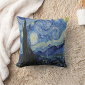 The Starry Night by Vincent Van Gogh クッション (ブランケット)