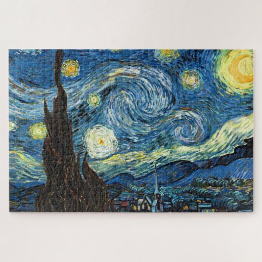 The Starry Night by Vincent Van Gogh ジグソーパズル (横)