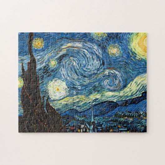 The Starry Night by Vincent Van Gogh ジグソーパズル (横)