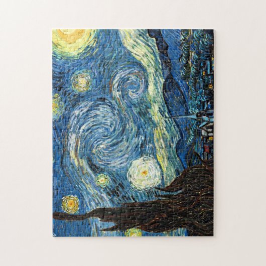 The Starry Night by Vincent Van Gogh ジグソーパズル (縦)
