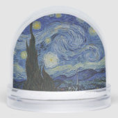 The Starry Night, oil painting, Vincent Van Gogh (正面)