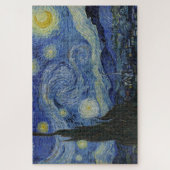 The Starry Night, oil painting, Vincent Van Gogh ジグソーパズル (縦)